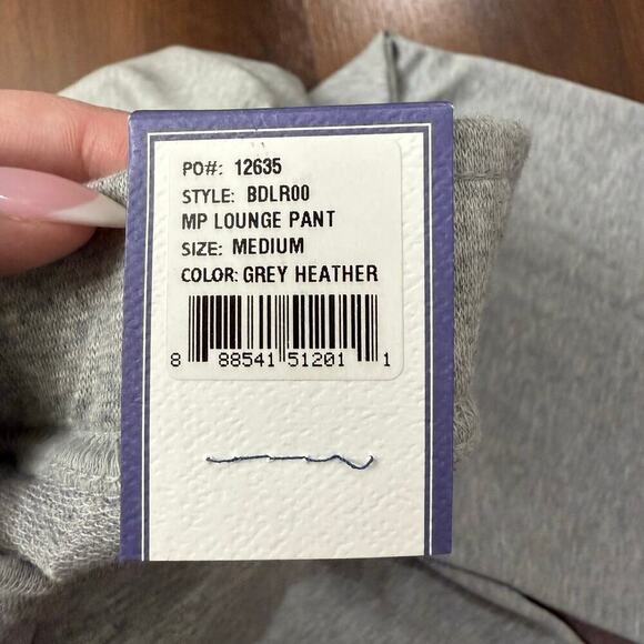 B Draddy NEW Women’s MP Lounge Pants Comfort Sweatpants Casual Gray Sz M - Picture 6 of 9